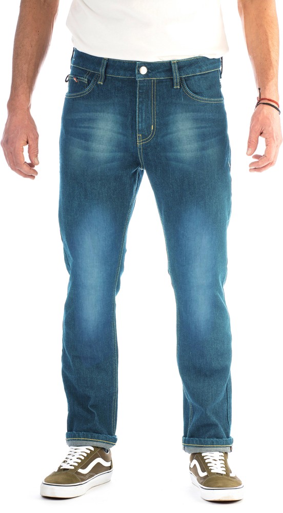 RidingCulturebyRokkerMotorradHoseStraightFitMenWashed