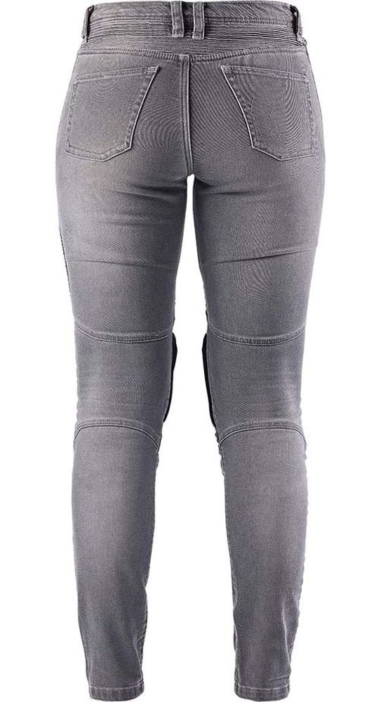 FuryganDamenMotorradHosePurdeyEvoSlim65299Grey-W26-L32