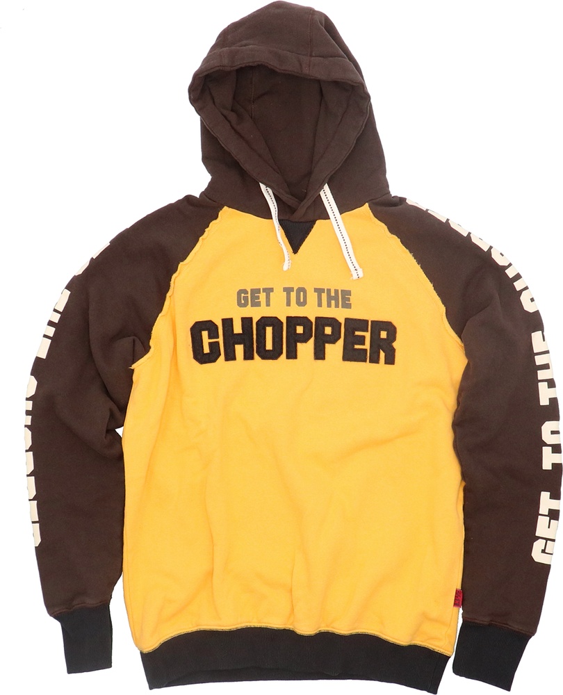 1312MotorradHoodieGetToTheChopperDRE0041