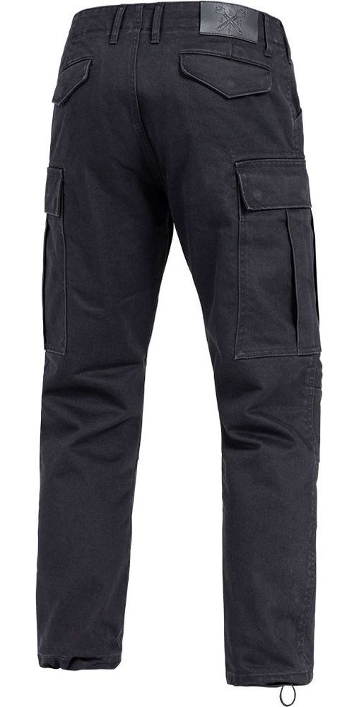 JohnDoeMotorradHoseMonolayerRegularCargoMonoBlackBlack