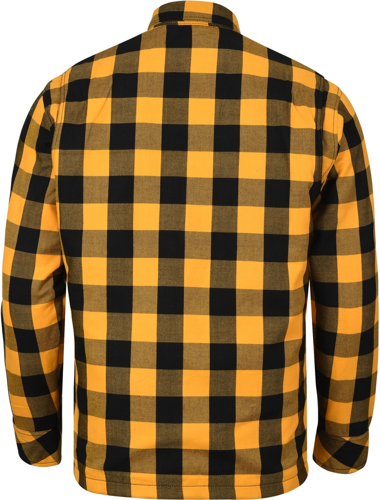 BoresLumberjackMotorradhemdHerren-Basic-SchwarzGelbSchwarzGelb-6XL
