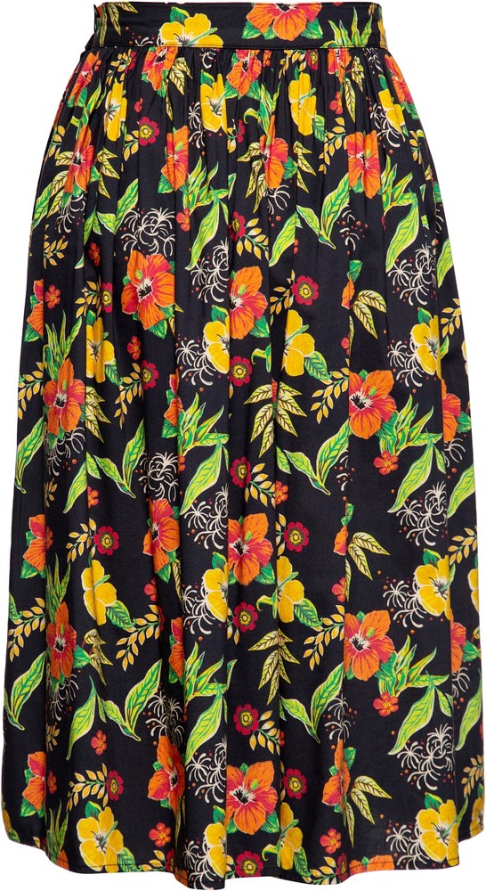 QueenKerosinSwingWickelrockmittropischemAll-Over-PrintQKU27001Mehrfarbig