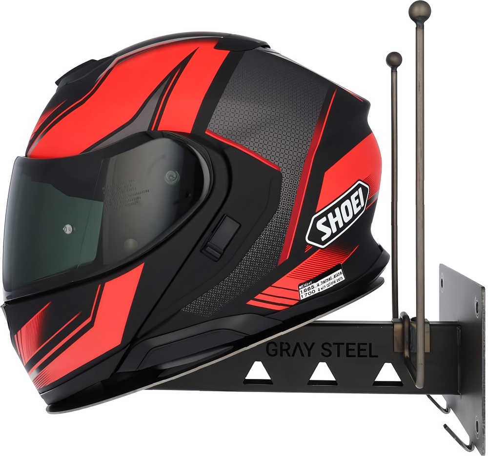 GraySteelWandhalterungGraySteelX7HelmetGearWallMount35100