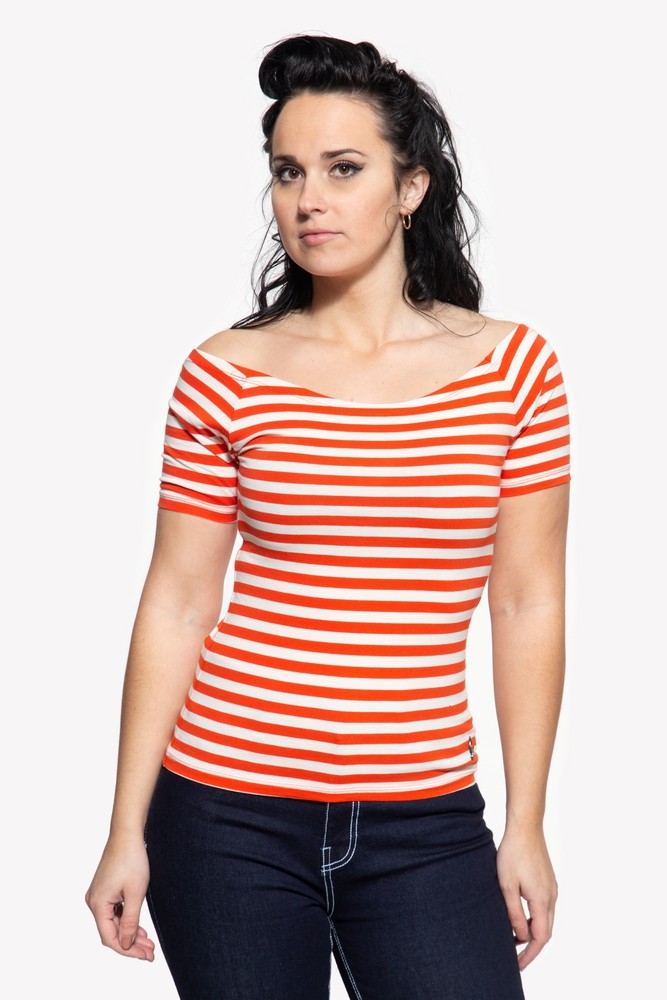 QueenKerosinU-BootT-ShirtQK4215375003Rot