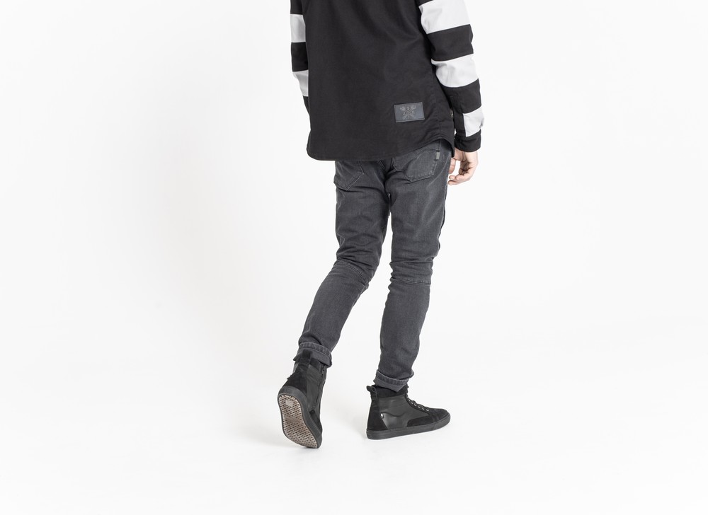 JohnDoeMotorradHoseTrophyMonoJeansGrey