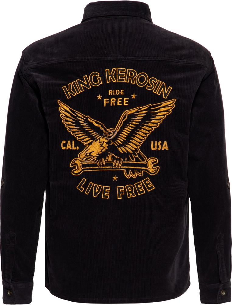KingKerosinCordWorkwearHemdRideFreeKKI35023