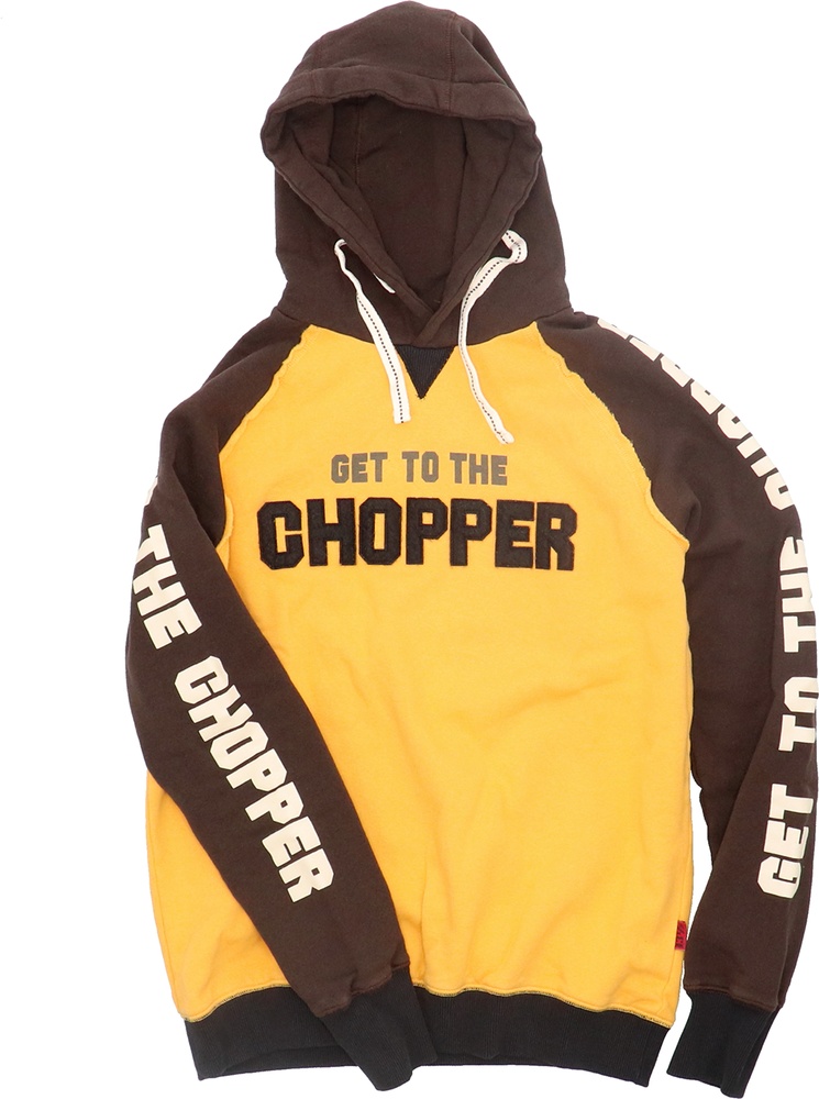 1312MotorradHoodieGetToTheChopperDRE0041