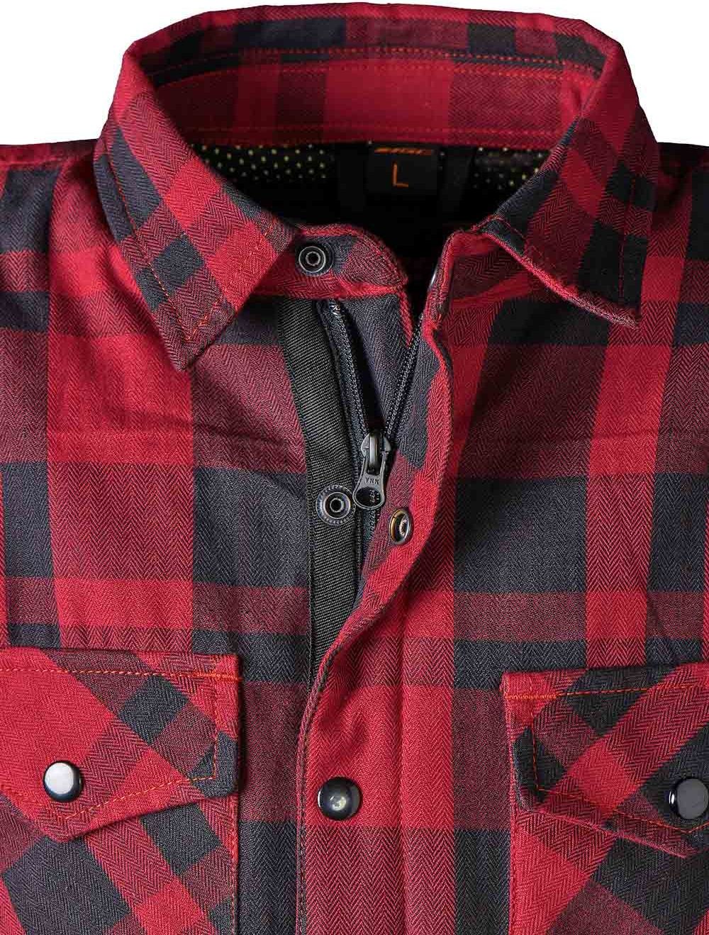 GrandCanyonMotorradShirtRangerBlackRed