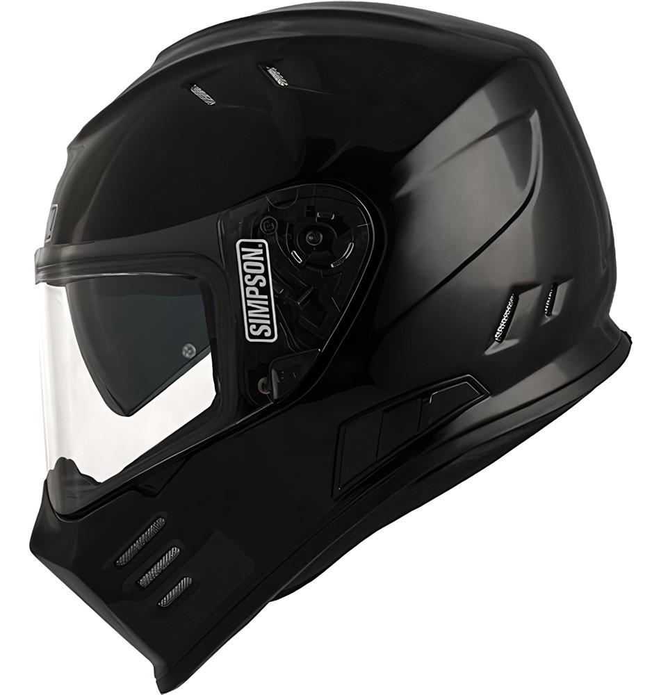 SimpsonIntegralhelmHelmetEce2206Venom18600BlackMetal-XL