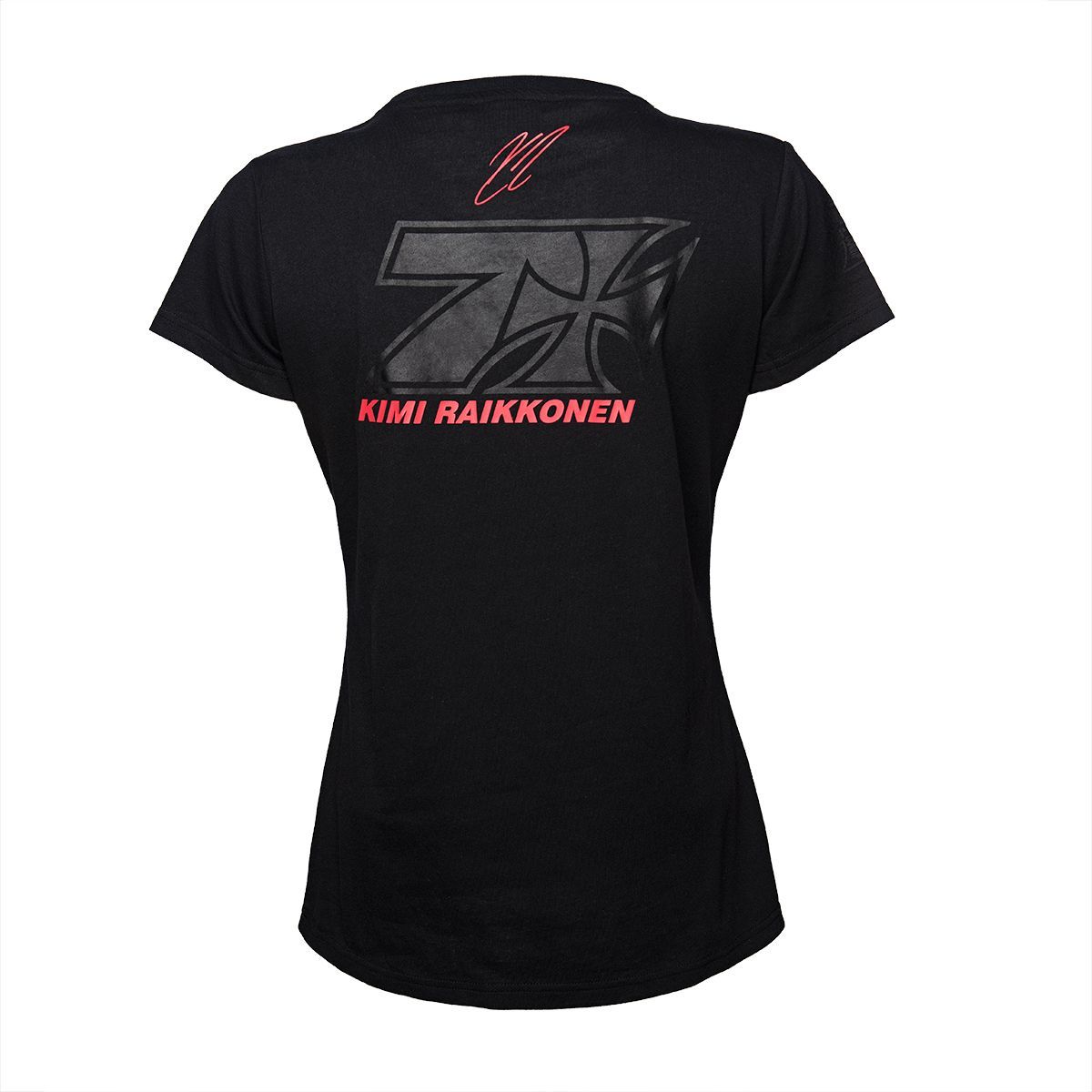 WCCWestCoastChoppersFemaleShirtKimiRaikknenCrossSevenBlack