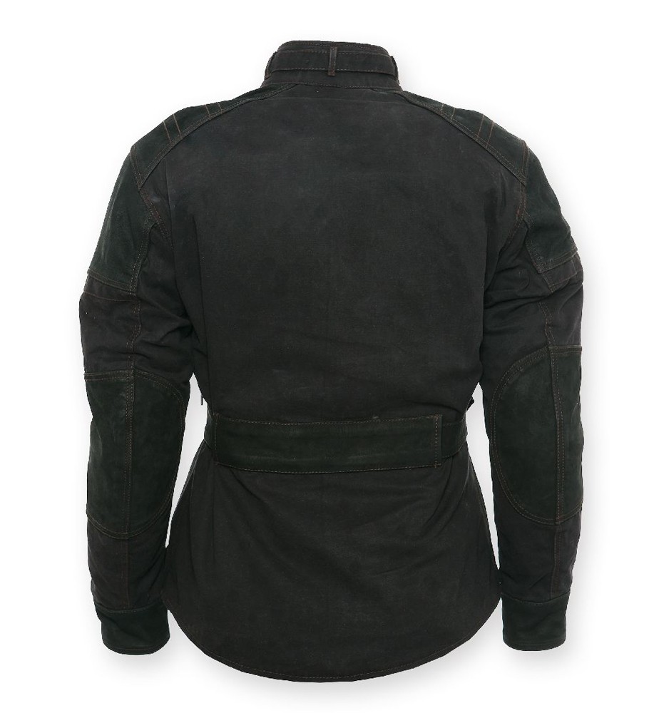 BoresDamenMotorradWachsjackeMonikaSchwarz