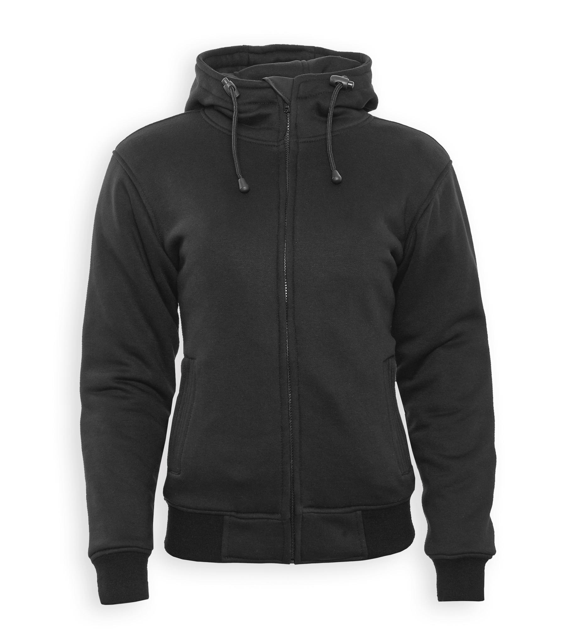 BoresFemaleHoodieSafety5LadyHoodieBlack