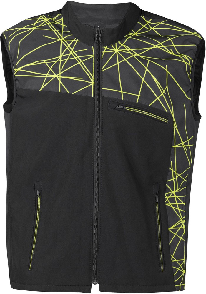 GermotMotorradTextiljackeAmaruqHerrenSchwarzGelb