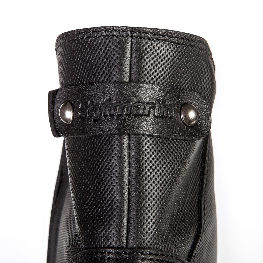 StylmartinMotorradSchuhePearlJDamenStiefeletteBlack