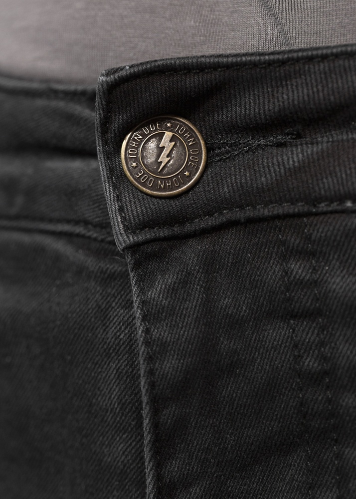 JohnDoeMotorradHosePantsBettyHighJeansBlack-W25-L32-XTM