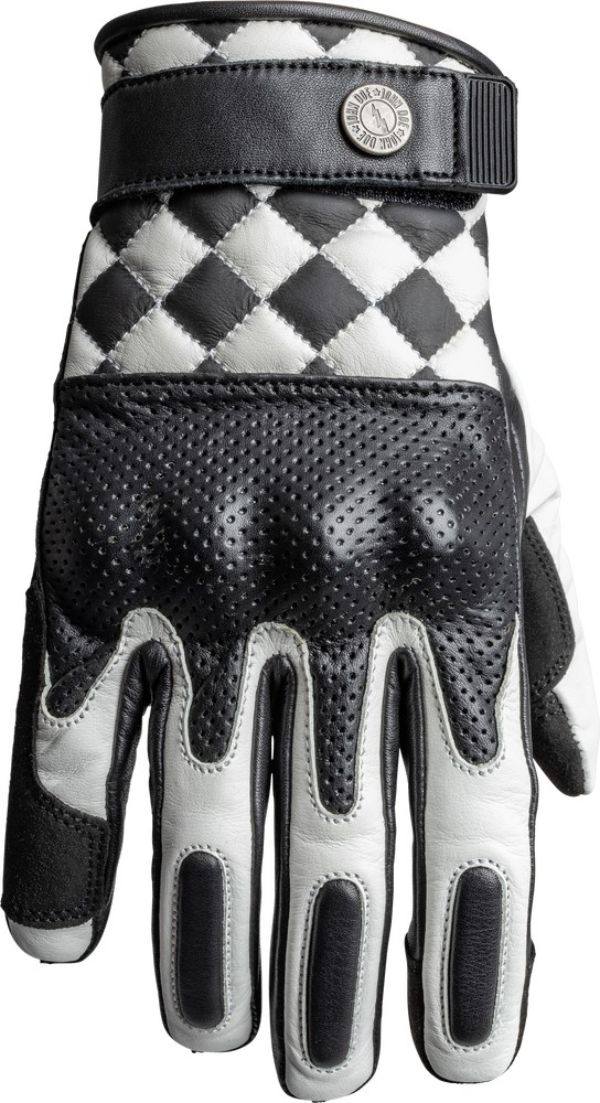 JohnDoeMotorradHandschuheTrackerRaceWhiteBlack