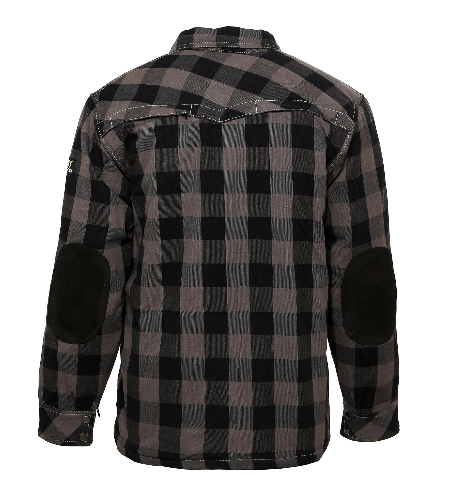 BoresLumberjackPremiumJackeHemdinHolzfllerOptikGreyBlack-9XL