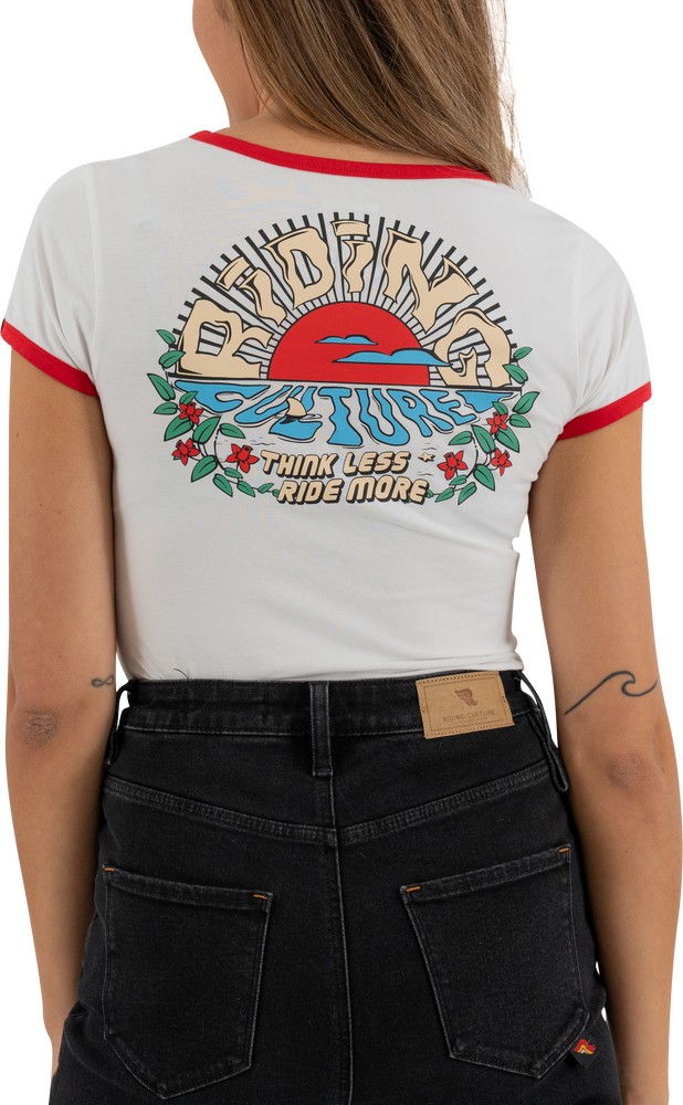 RidingCulturebyRokkerDamenShirtSunriseLadyWhite