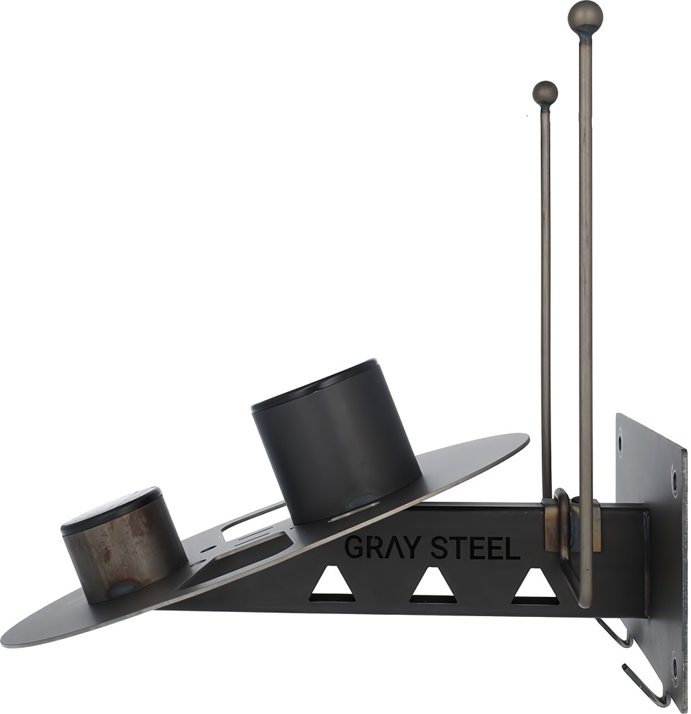 GraySteelWandhalterungGraySteelX7HelmetGearWallMount35100