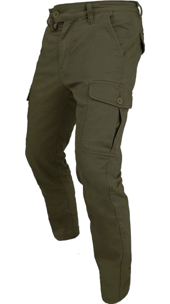 ByCityMotorradHoseArmyPantsBYC0097Green-30
