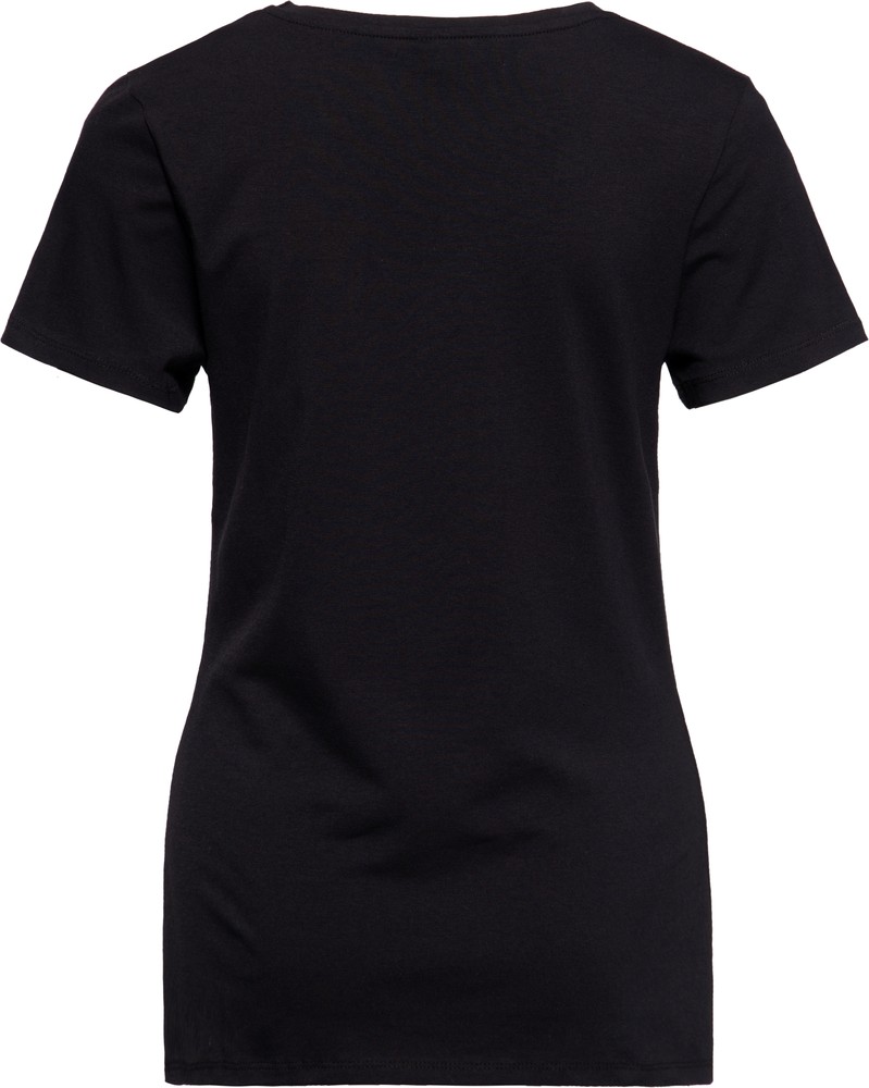 QueenKerosinPrintT-ShirtQKI21002Schwarz