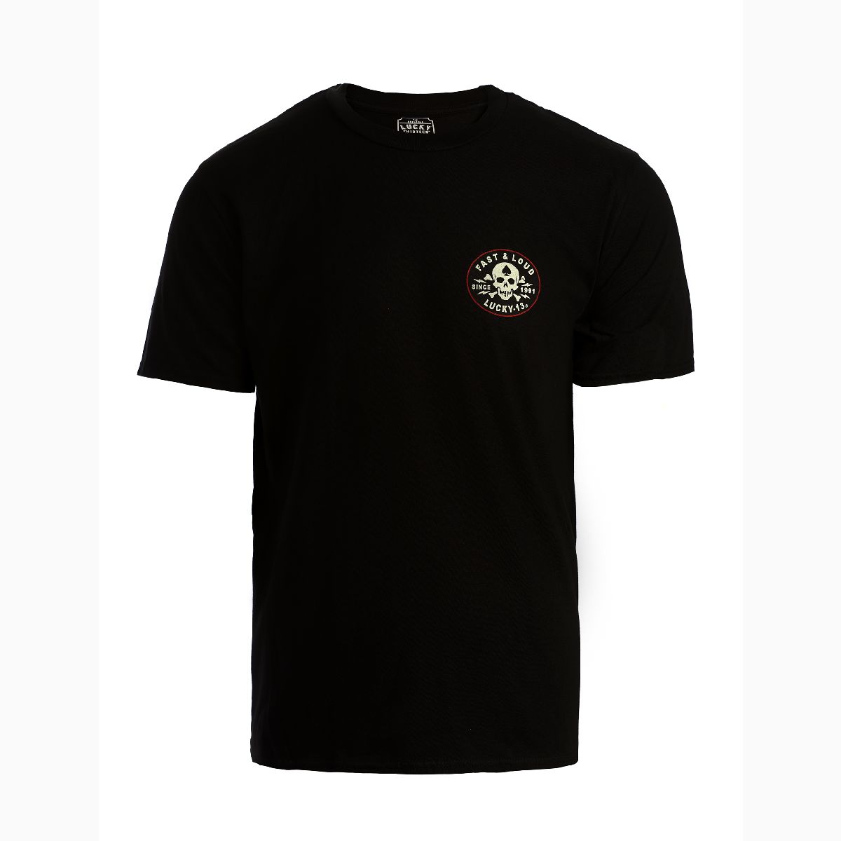 Lucky13T-ShirtFastandLoudBlack