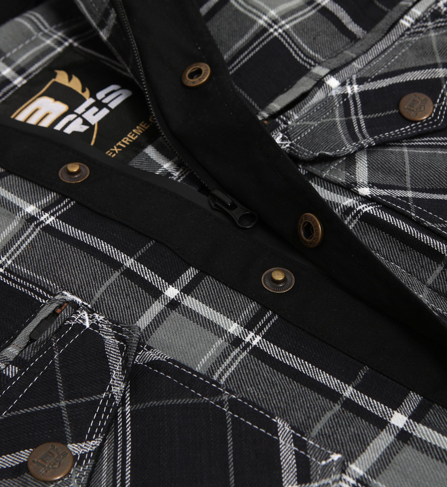 BoresLumberjackPremiumJackeHemdinHolzfllerOptikGreyBlackWhite-9XL