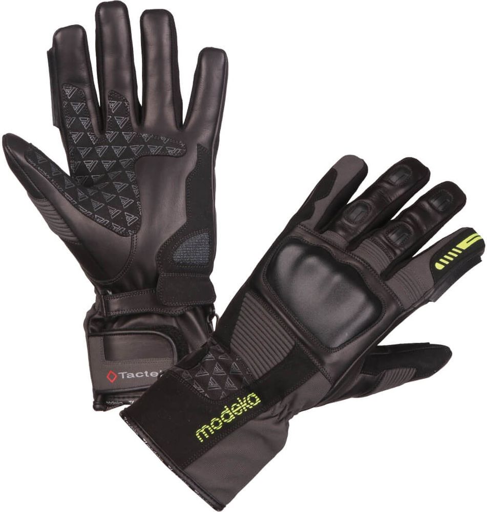 ModekaMotorradHandschuheTacoma072110SchwarzDklGrau-10