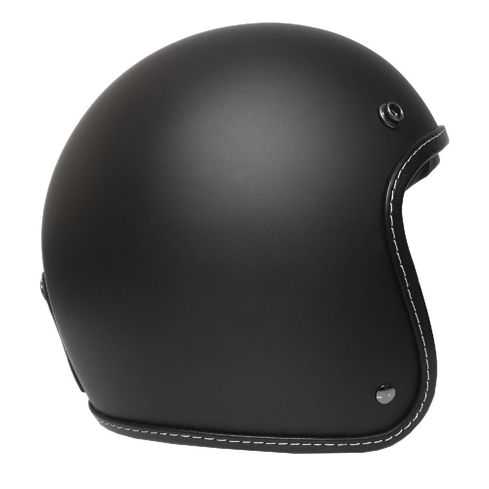 BoresHelmBogo4FinaleLeder-JethelmMattSchwarzohneECE2205PrfungentsprichtnichtderStVO-3XL