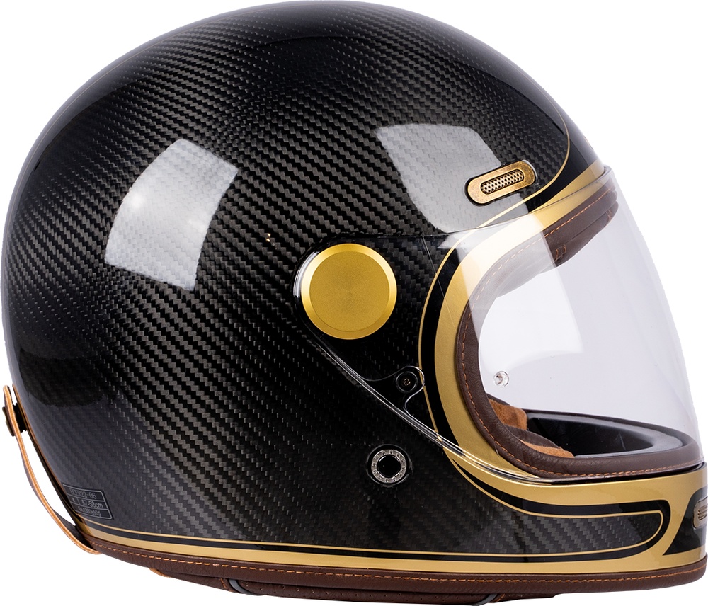 ByCityMotorradIntegralhelmRoadsterIiiCarbonHelmetBYC0079Black-XS