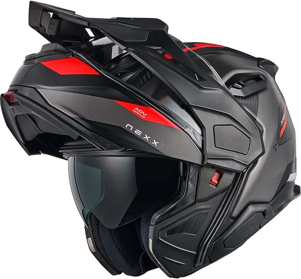 NexxMotorradCrosshelmHelmetXLfcTerraMt28981Grey-Red-XS