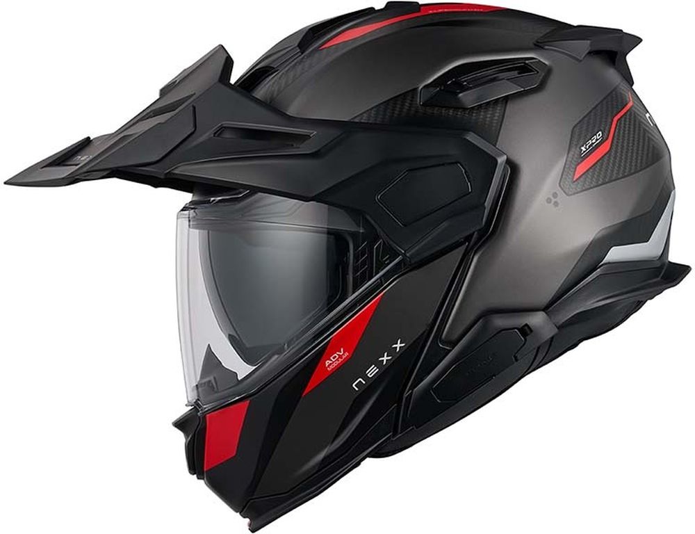 NexxMotorradCrosshelmHelmetXLfcTerraMt28981Grey-Red-XS