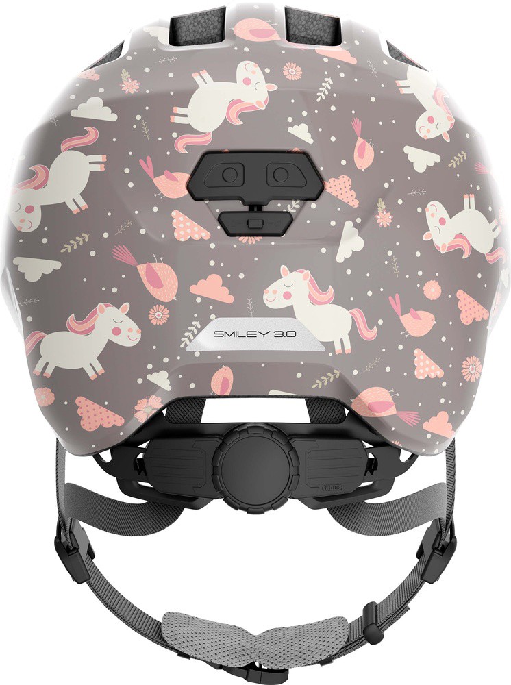 ABUSKinderFahrradhelmKidsSMILEY3067252-GreyHorse-S