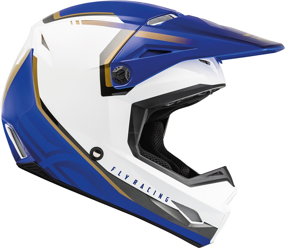 FlyRacingOffroadHelmHelmetEceKinetic70004VisionWhite-Blue-XS