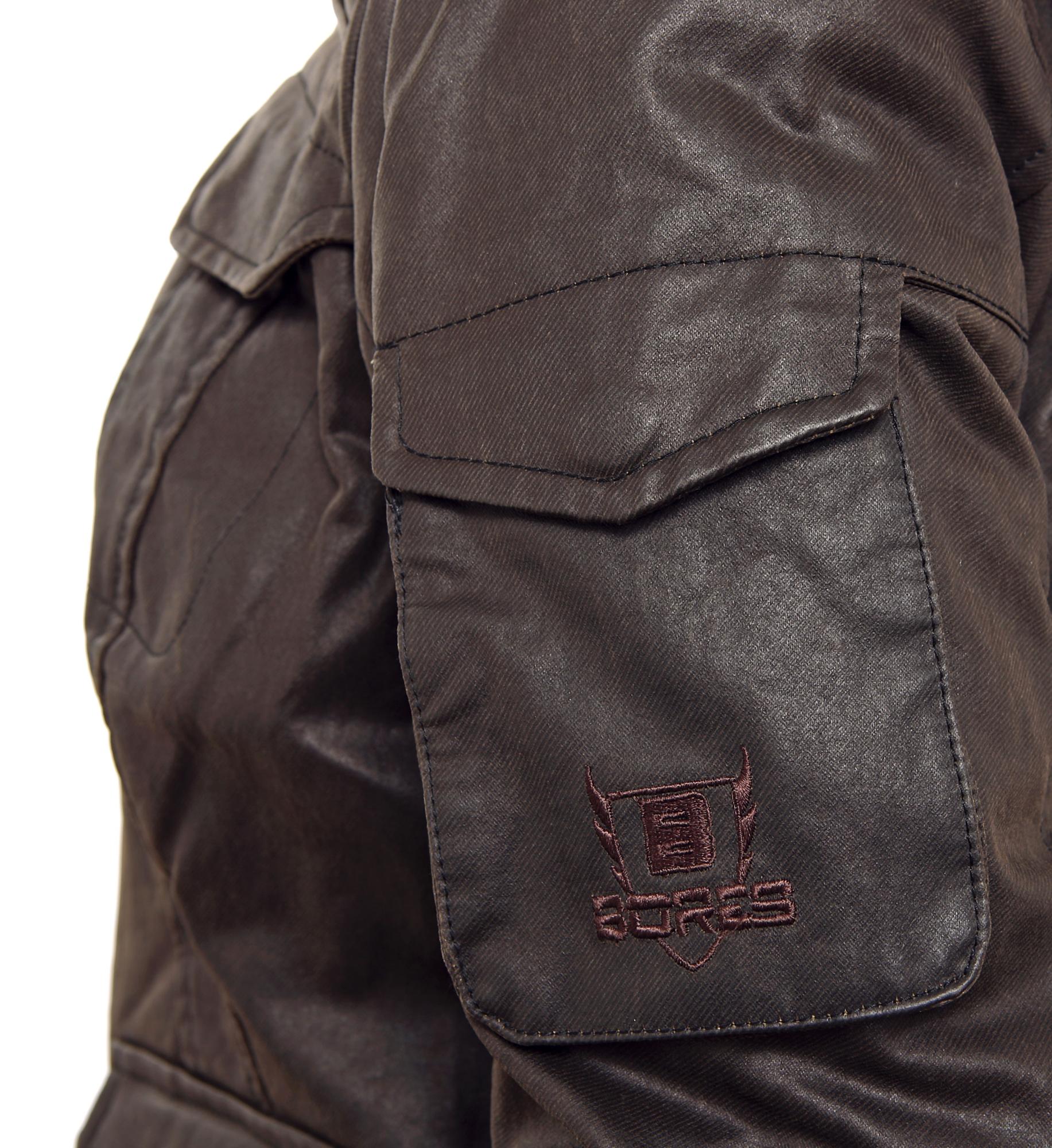 BoresFemaleJacketSonjaFrauenWachsjackelangBlack