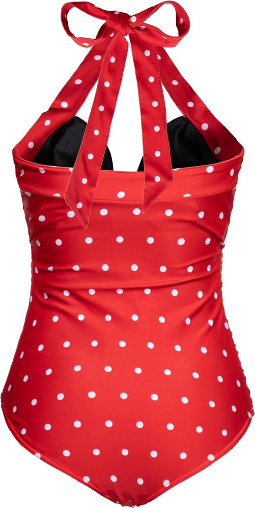 QueenKerosinDamenSwimsuitDotted