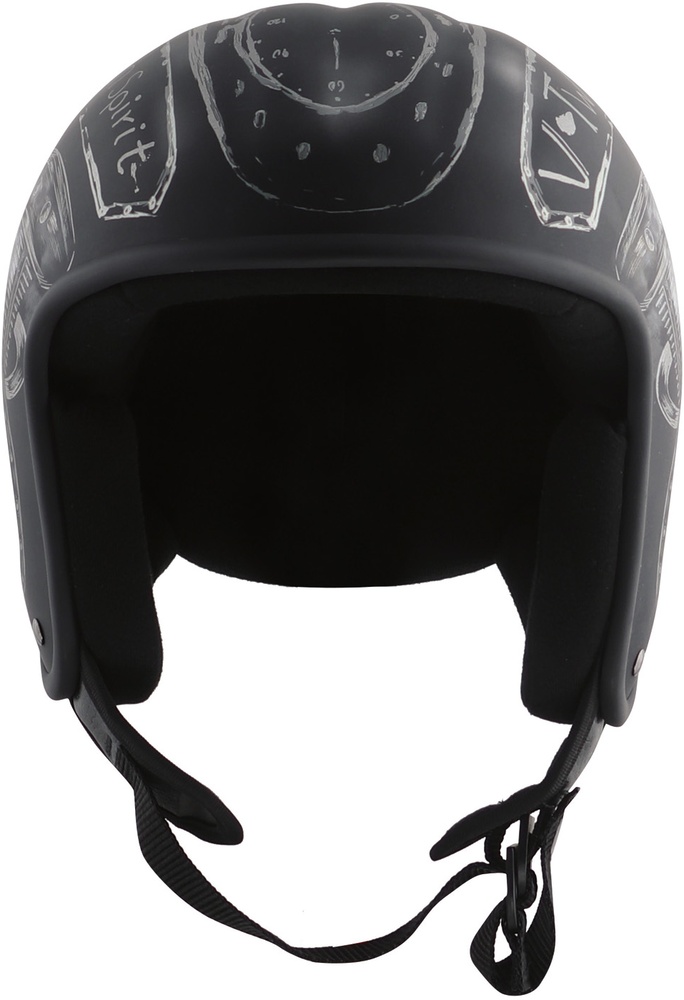 BoresSRMSlight3EngineJethelmohneECE2205PrfungentsprichtnichtderStVOSchwarz-Matt-3XL