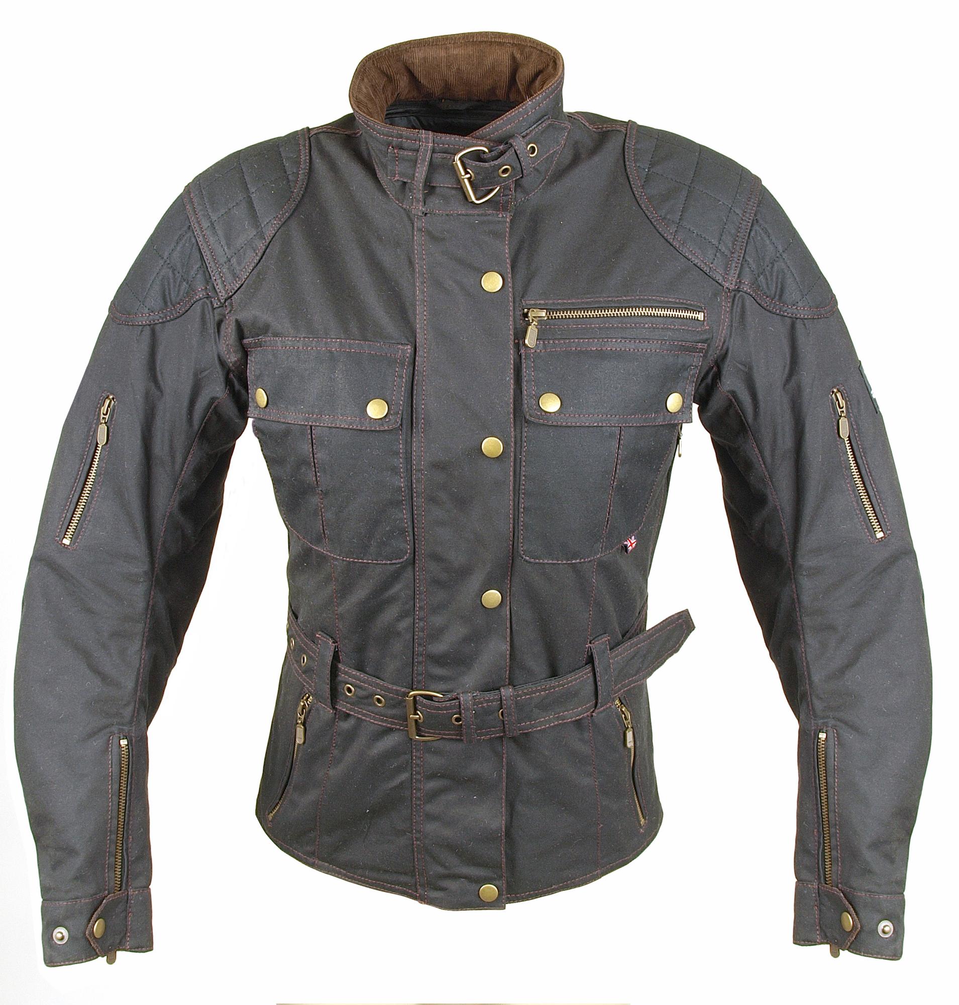 BoresFemaleJacketTropicalPro1ClassicDamenWachsjackeBlack