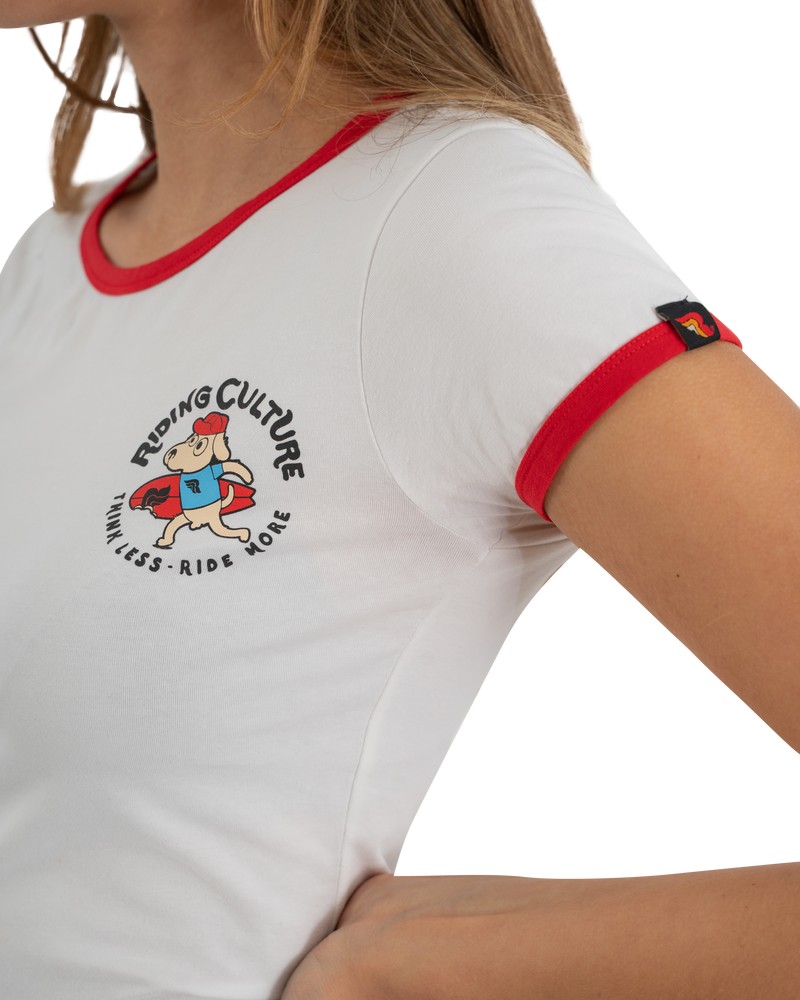 RidingCulturebyRokkerDamenShirtSunriseLadyWhite