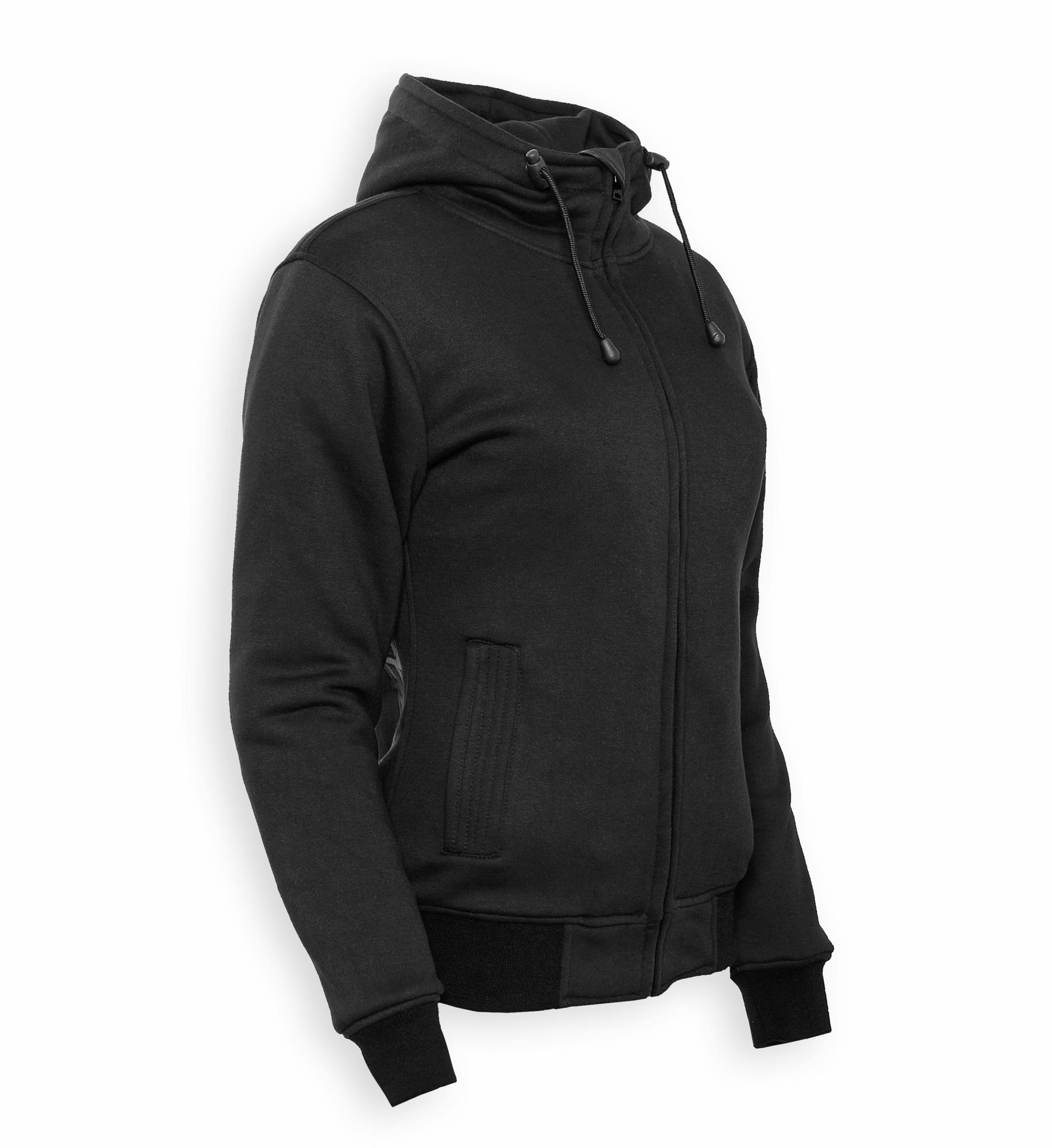 BoresFemaleHoodieSafety5LadyHoodieBlack