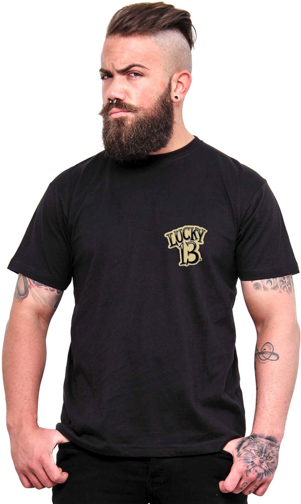 Lucky13HerrenT-ShirtKingOfLosersTeeL13TS000083ZW