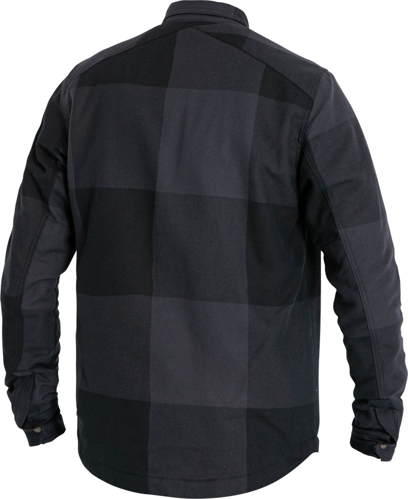 JohnDoeMotorradHemdMotoshirtGreyBlackBigBlock-XXL