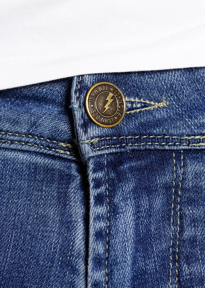 JohnDoeMotorradHoseJeansDenimKamikazeJeansBlue