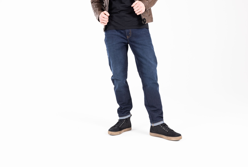 JohnDoeMotorradHoseMonolayerPioneerMonoDarkBlue-W31-L32