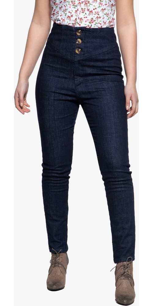 QueenKerosinDamenHighWaistJeanshose