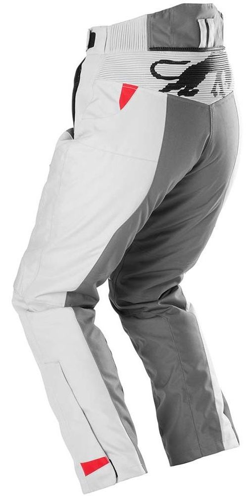 FuryganDamenMotorradHosePantsKillingtonLady65297Grey-Pearl-Red-L