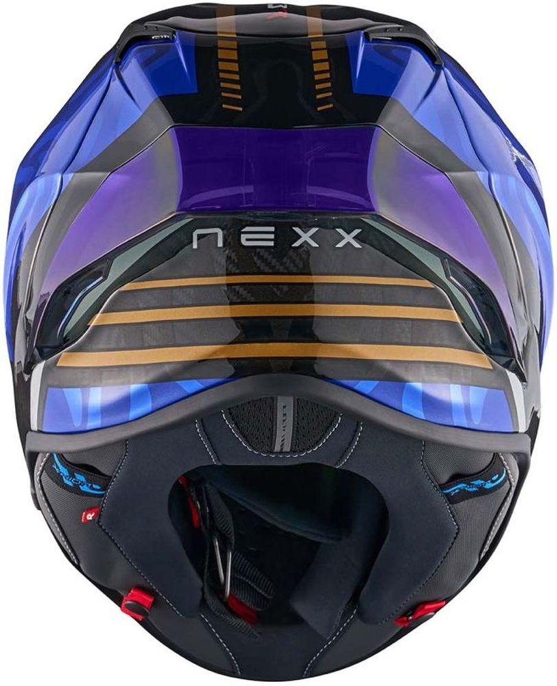 NexxMotorradIntegralhelmHelmetXR3RSwirlSky28915Blue-XL