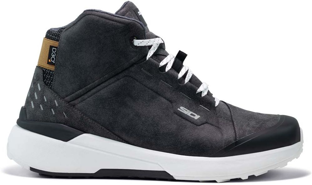 SidiMotorradSchuhNucleusSuedeWp52626Black-White-41