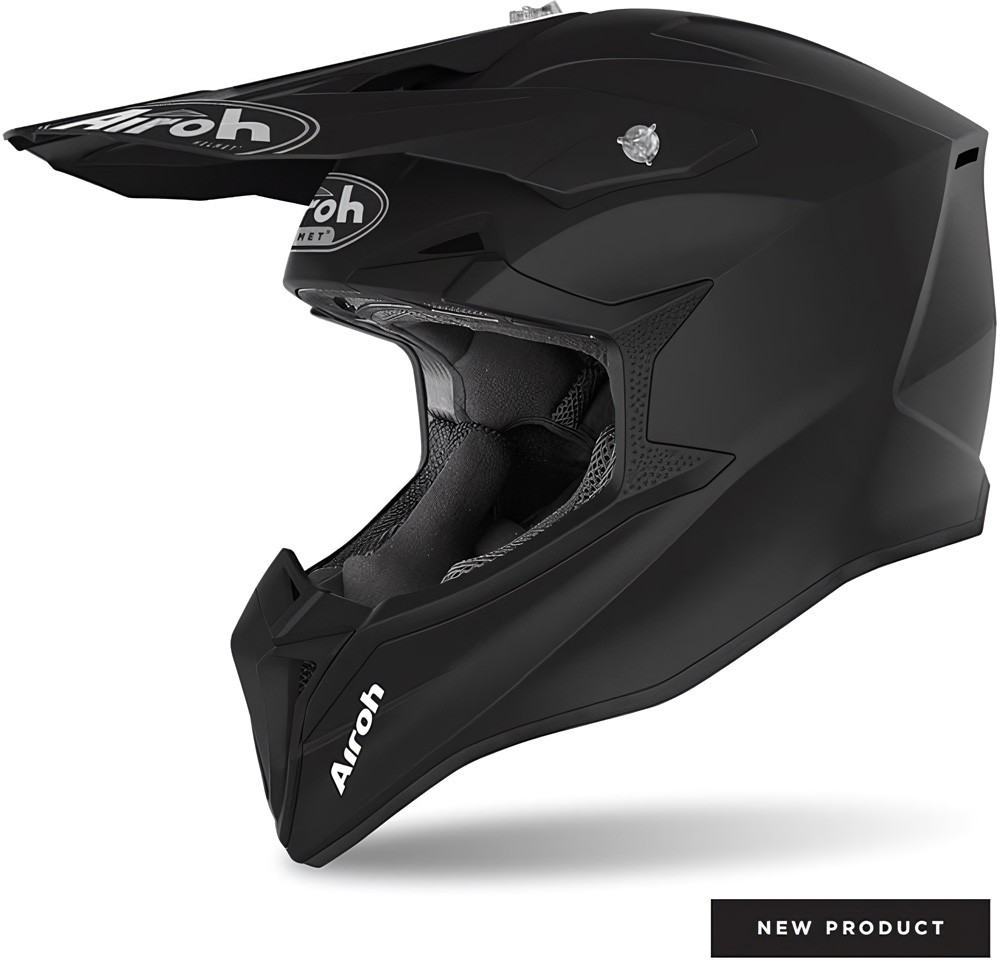 AirohCrosshelmWraapBlackMatt