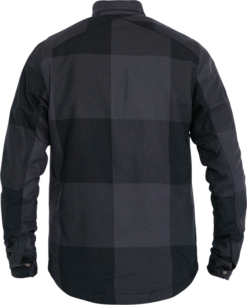 JohnDoeMotorradHemdMotoshirtGreyBlackBigBlock-XXL